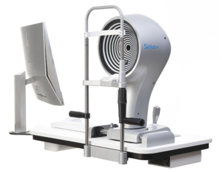 Corneal topography and tomography to map the surface and guide treatment.